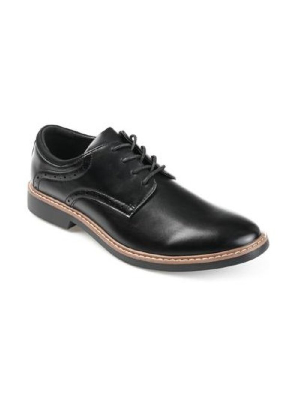 Vance Co. Mens Irwin Lace-up Round Toe Dress Boots Shoes Black Size 11 NWB